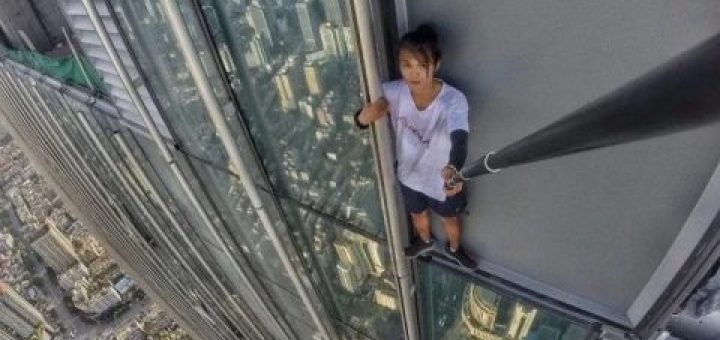 263米高樓自拍賺錢　中國「高空極限運動第一人」失手墜亡