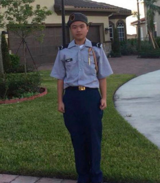 西点军校录取佛州枪案遇害华裔少年 将以荣誉军礼安葬