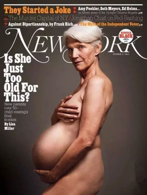 特斯拉霸道總裁馬斯克的超人母親60歲拍裸照，63歲拍孕婦照！
