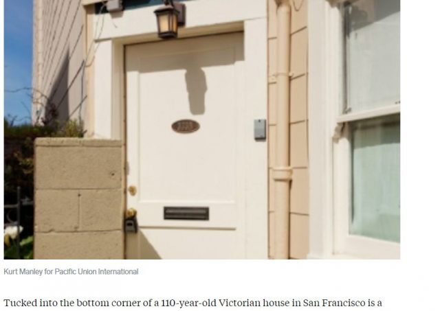 舊金山這棟385平方尺的沒有卧室的房子售價居然要50萬美金！