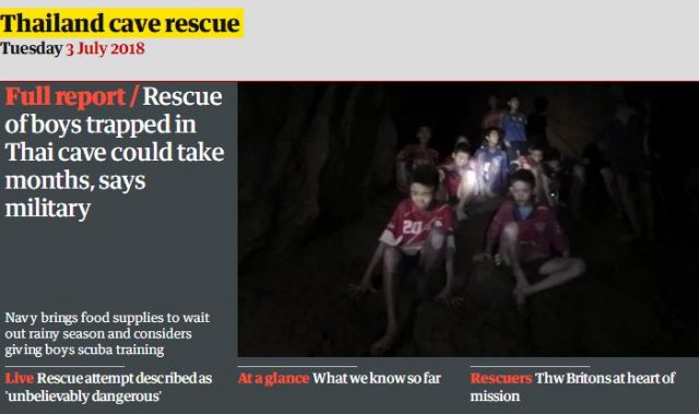 最新消息：泰國洞穴救援：足球隊全部出洞
