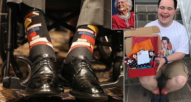 讓美國前總統老布希也喜愛的小襪子，創始人是這個大男孩兒！