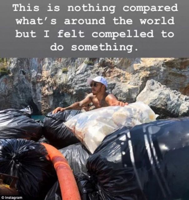 這位大明星去海島度假卻撿了20袋垃圾，但糟心的是，撿了可能也是徒勞…