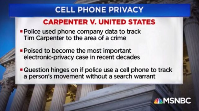 用手機追蹤個人行蹤？美國最高法院明令禁止政府這樣做！