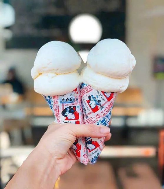「大白兔奶糖冰淇淋」成全美爆款 在中國卻買不到