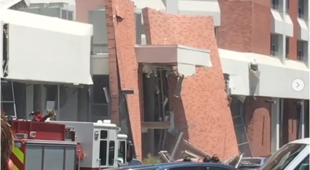 內華達大學設施爆炸致宿舍樓部分倒塌 8人受傷