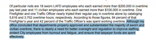 5亿加班费！洛杉矶警察消防员加班超过800万小时！年薪13万加班费36万！
