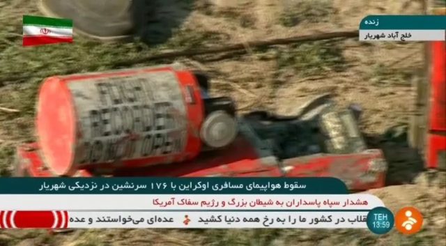 突發! 伊朗客機遭導彈擊落 空中相撞劇烈爆炸 176人粉身碎骨!