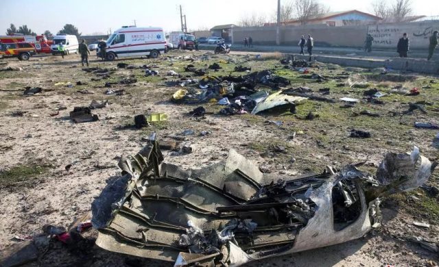 伊朗軍方承認擊落烏克蘭失事客機