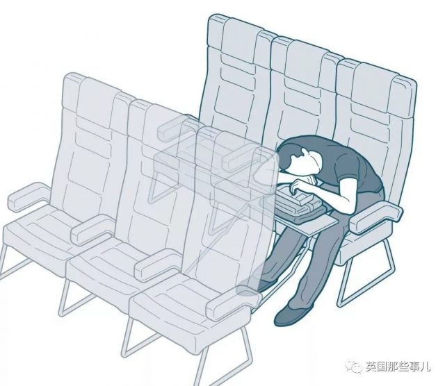 經濟艙里如何睡得舒服？記住這18個沙雕睡姿，保證不會挨揍！