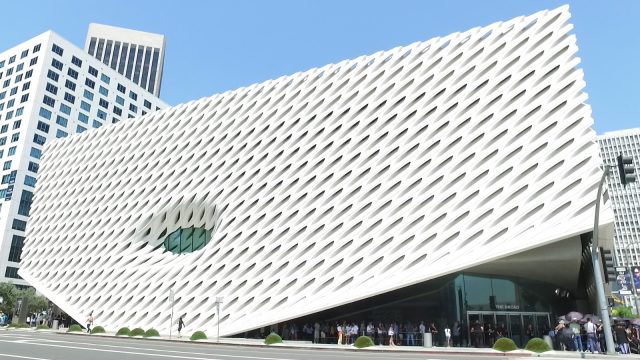 洛杉矶现代艺术博物馆The Broad五周年庆 华美银行广场揭幕