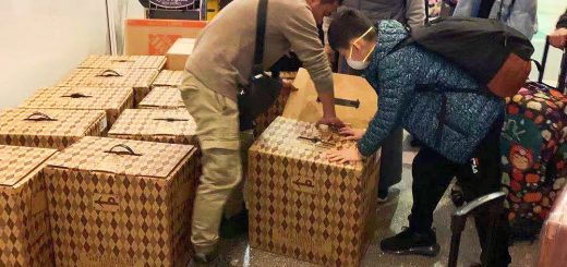 贡献爱心！华裔科技公司呼吁共享行李箱运防疫物资
