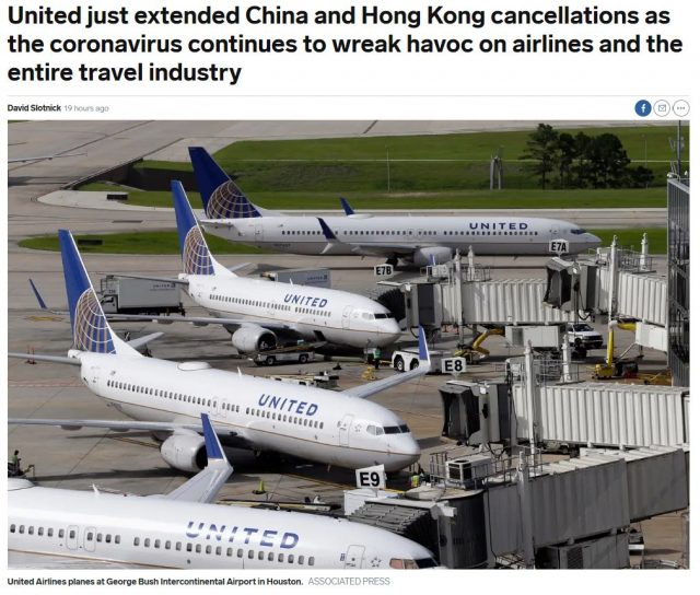 注意! 取消飛往中國航班延長至4月底! 華人懵了!
