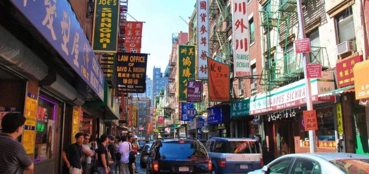 紐約政要華埠用餐 支持華人生意為社區打氣