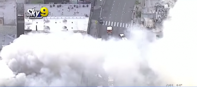 洛杉磯市中心發生連環爆炸! 現場升起蘑菇雲 火球吞噬十餘人 原因令人憤怒!