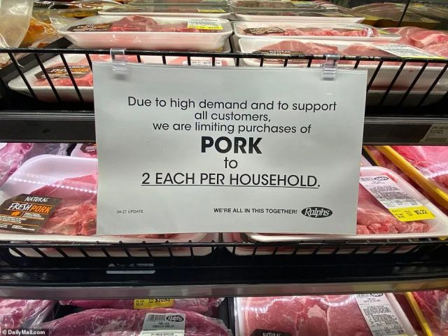 美国数百万头猪将被安乐死，Costco等多家超市限购肉类！