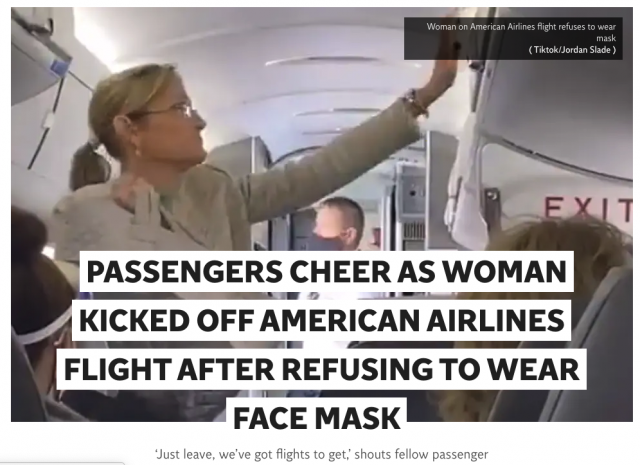 每天死1万人! 全球疫情大反弹 大妈拒戴口罩被赶下飞机 乘客集体鼓掌叫好 她竟说…