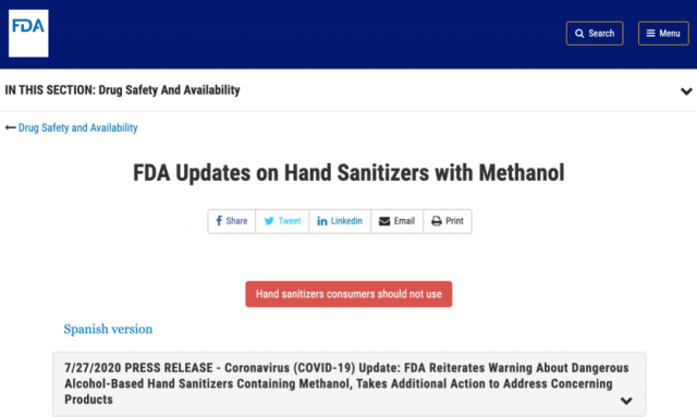 緊急召回！FDA再增87種致命洗手液，別再買這些品牌