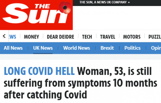 驚! BBC女記者感染新冠 四肢竟成這幅嚇人模樣: 這是全世界最恐怖的病!
