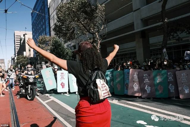 大選還沒結束，雙方已經亂了！舊金山集會抗議推特審查，遭反川普者圍攻，6人受傷！