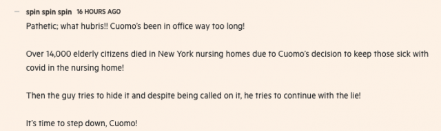 紐約網紅州長科莫要翻車？被指掩蓋紐約養老院數千老人死亡！