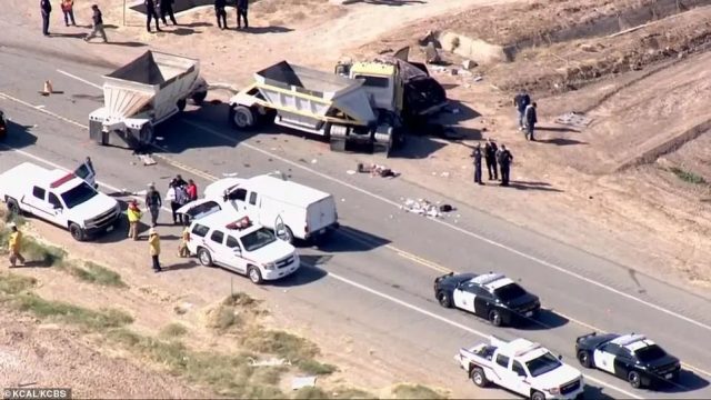 美国边境爆发惨烈车祸 25人死伤 乘客流血逃生 不会说英语 移民身份不明!