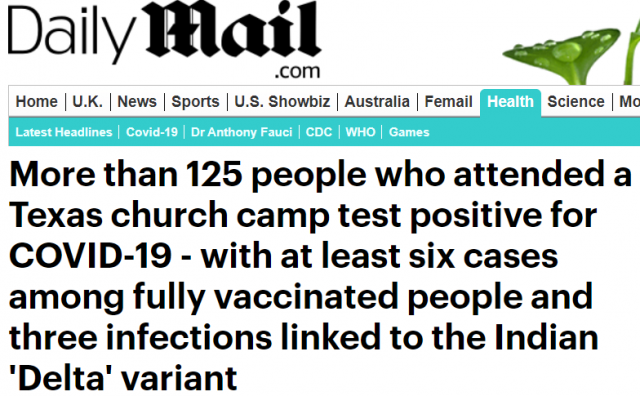 恐怖! 一場露營125人感染 打過疫苗也中招! 已接種司機爸爸 被Delta害進ICU!