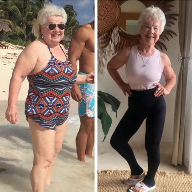 太勵志！74歲奶奶健身爆紅 4年內減60磅 坐擁百萬粉絲 ！