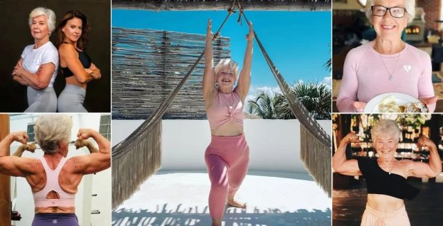 太励志！74岁奶奶健身爆红 4年内减60磅 坐拥百万粉丝 ！