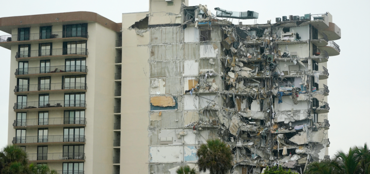 佛州坍塌公寓死亡升至24人 剩余楼体最早今天拆除 6消防员确诊新冠