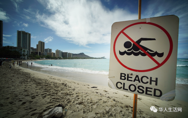 恐怖！24小时就能要命！海水不干净！美国关闭数十大海滩