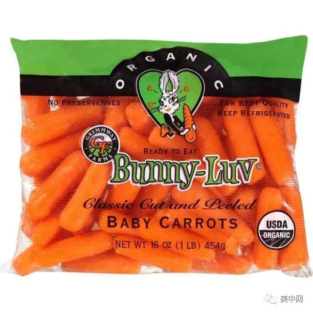 恐携带沙门氏菌 多种袋装胡萝卜产品被召回