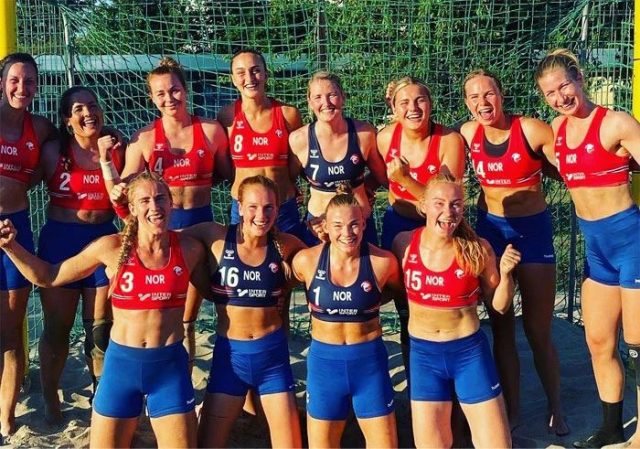 挪威女子沙滩手球队被罚1500欧元，只因不肯穿暴露比基尼？！