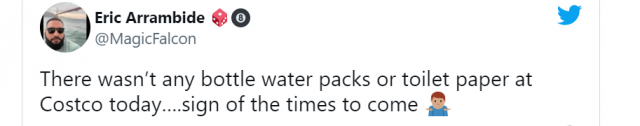 驚! 疫情瘋狂反撲 Costco貨架又被搬空 廁紙瓶裝水搶光! 限購開始 網友: 我真的受夠了！