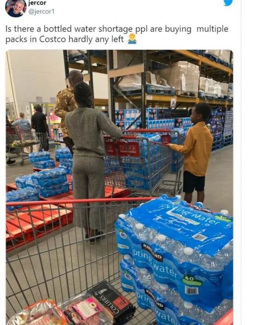 惊! 疫情疯狂反扑 Costco货架又被搬空 厕纸瓶装水抢光! 限购开始 网友: 我真的受够了！