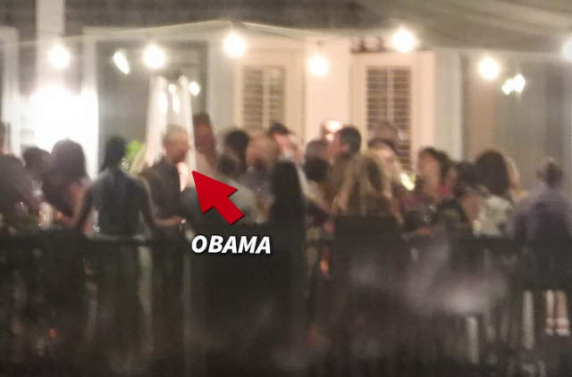 美国前总统奥巴马生日派对现场曝光，明星云集没人戴口罩，还有人抽大麻