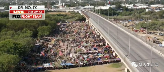 德州宣布紧急状态！上万非法移民疯狂涌入挤爆边境，拜登下令驱逐为时已晚！