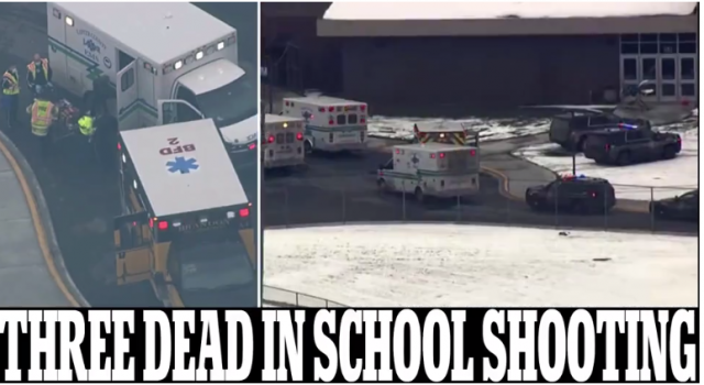 突發！悲劇重演！3死6傷，密西根州高中血腥槍擊案，15歲學生血腥屠殺！