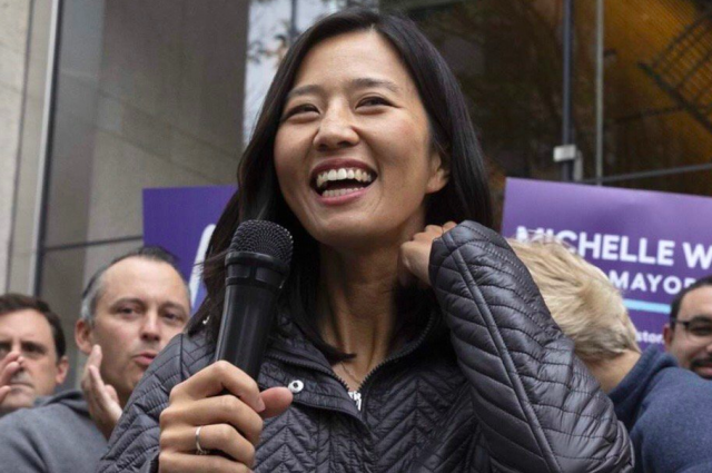 突破！36岁哈佛华裔女性当选波士顿市长，打破200年白人男性统治