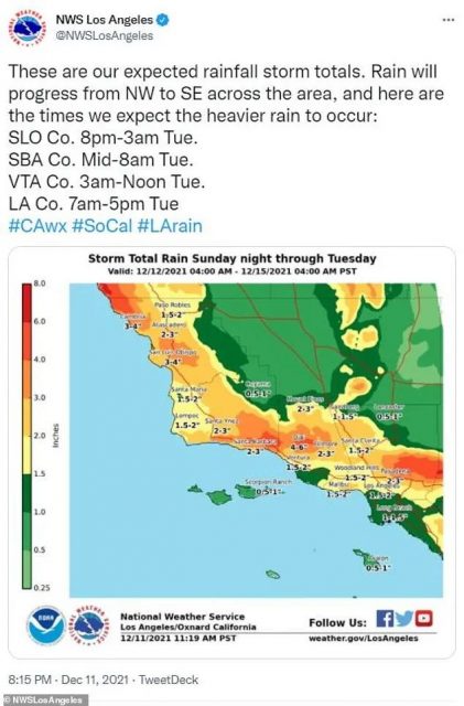 全城戒備！今天加州將遭遇最強風暴，1號公路緊急關閉，別上山，別上山，別上山……