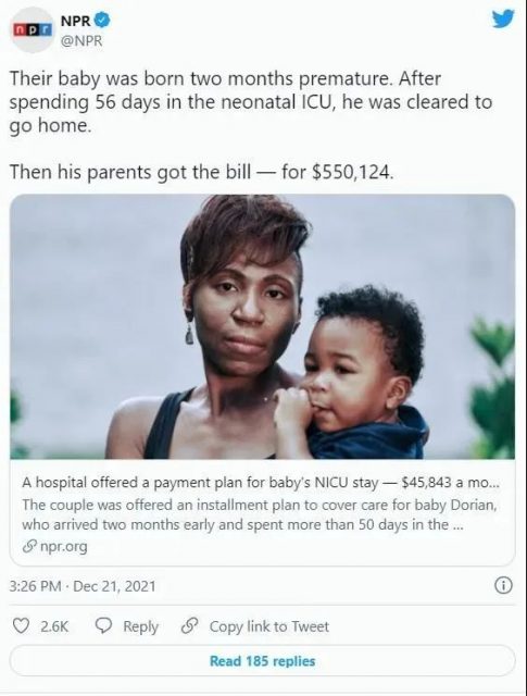 嚇到窒息! 美國媽媽車內生娃 竟收醫院萬天價賬單 有保險也沒用！