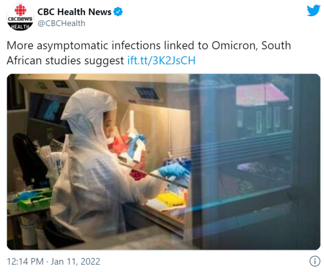 重磅! 科学家揭秘Omicron肆虐原因: 与无症状有关! 这环境下病毒能停留20分钟!