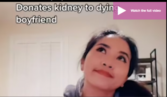 亚裔女孩向男友捐肾，10个月后遭对方出轨抛弃