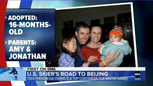 加油！華裔棄嬰出戰冬奧，「希望親生父母能看到今天的我！」