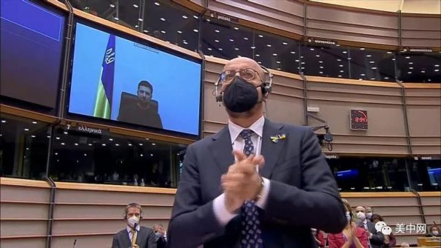 欧议会将给予乌克兰欧盟候选国地位 俄外长联合国讲话遭离席抗议