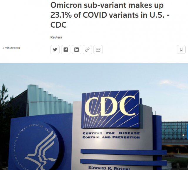 警钟! Deltacron刚确认 Omicron妹妹先炸了 北美恐掀感染潮! 美CDC严重警告!