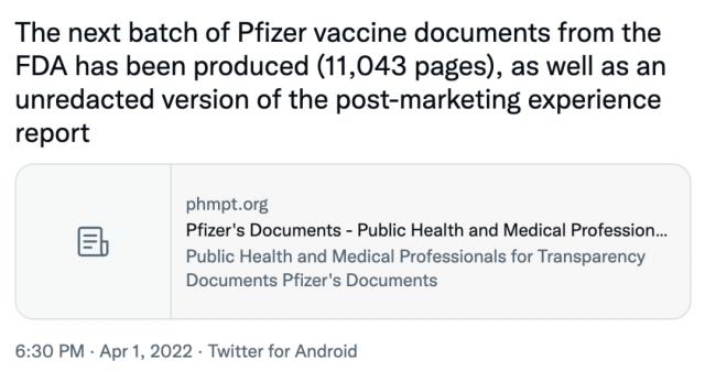 官宣: 美国走出新冠大流行！辉瑞第二份疫苗数据公布，多达11043页！越打越感染?
