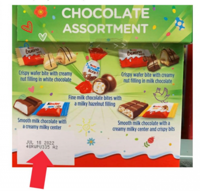 华人爱买！小孩爱吃的知名巧克力蛋因沙门氏菌污染被紧急召回