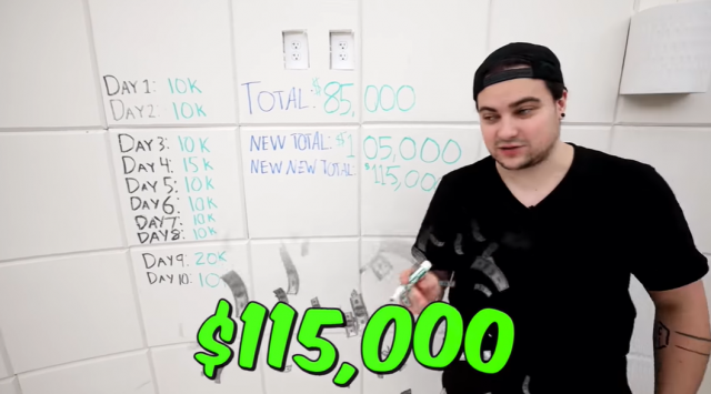 1天奖励1万美金，小伙挑战在密闭房间生活，22天后拿走数十万美金？！