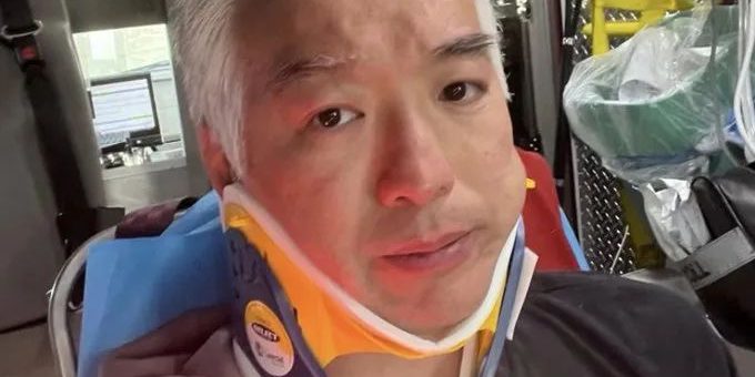華裔市議員在舊金山街頭遇襲，頭被砸破失去知覺